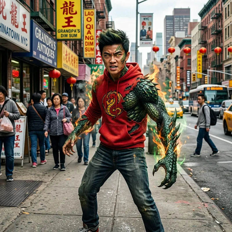 American Dragon Jake Long in Real Life