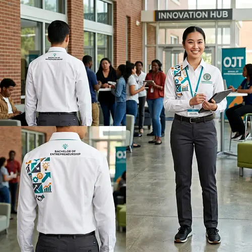 Stylish OJT Uniform for Entrepreneurship Students