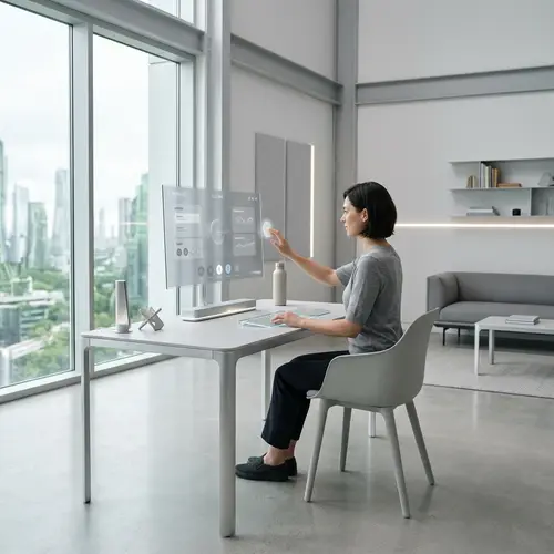 Futuristic Minimalist Technology Design | Clean Space Concept