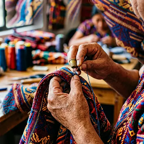 Artisan Sewing Techniques: A Close-Up Perspective