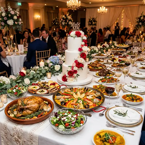 Extravagant Wedding Feast Ideas
