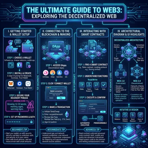 Web3 Guide: Blockchain Connection, Wallet Setup & Transactions