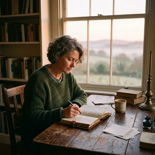 The Writer's Dawn: Crafting Dreams on Paper