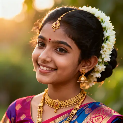 South Indian Girl: Culture & Beauty