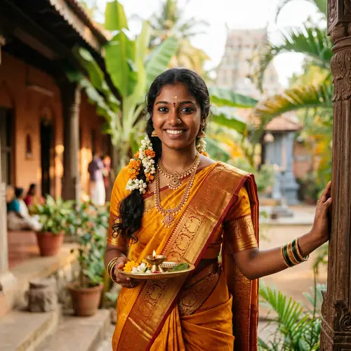 South Indian Girl: Culture & Beauty
