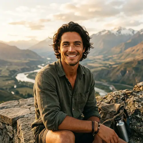 Meet Ethan: Tales of a Sun-Kissed Adventurer with a Unique Blend of Strength and Tranquility