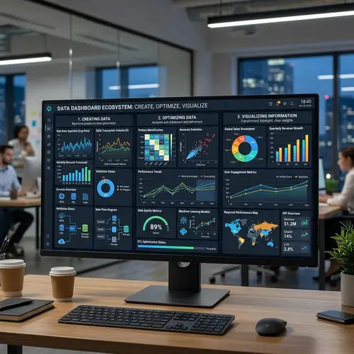 Data Dashboards: Creating, Optimizing, and Visualizing Information