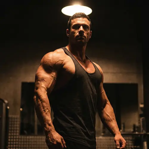 Stunning Bodybuilder Photo with Muscle Definition