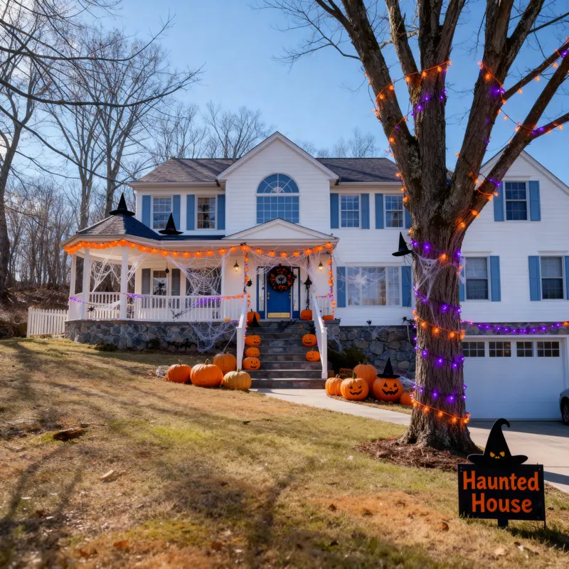 Halloween House Decoration Ideas