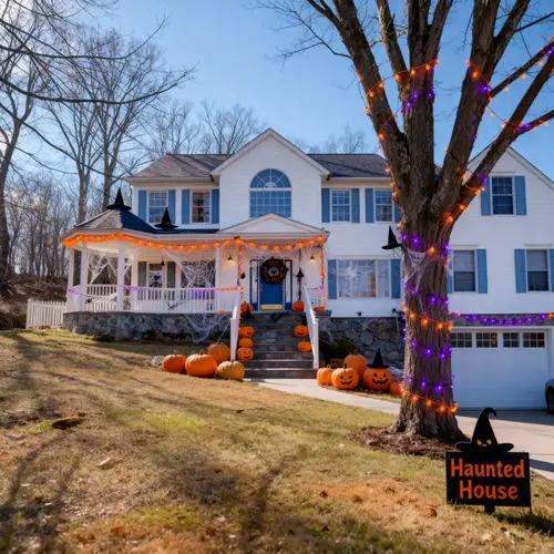 Halloween House Decoration Ideas