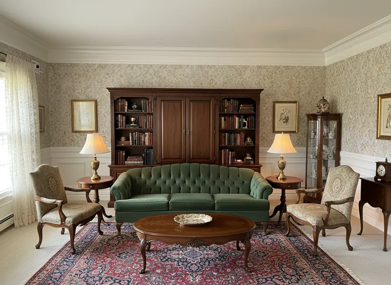 Vintage Style Living Room Design Ideas