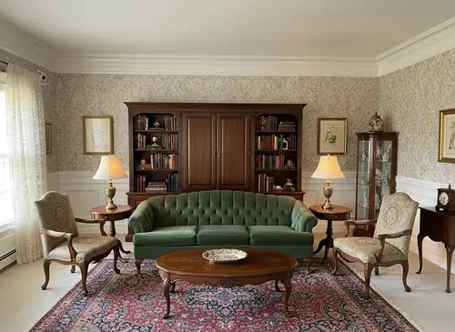 Vintage Style Living Room Design Ideas