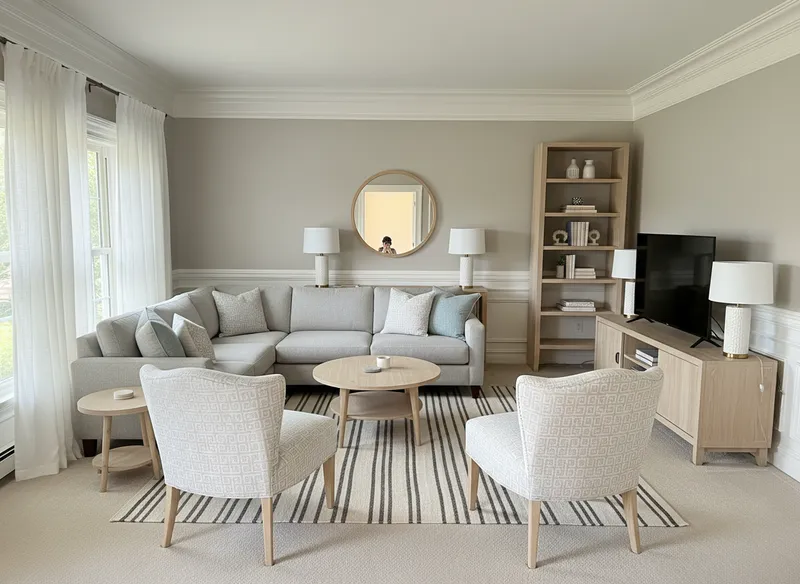 Scandinavian Style Living Room Transformation