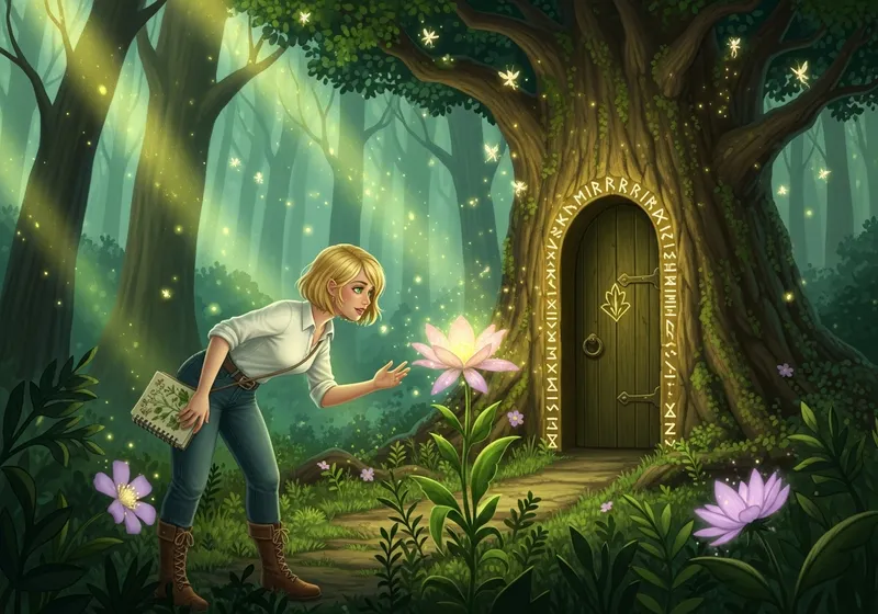 Magic in a Mystical Forest: A Dreamy Encounter