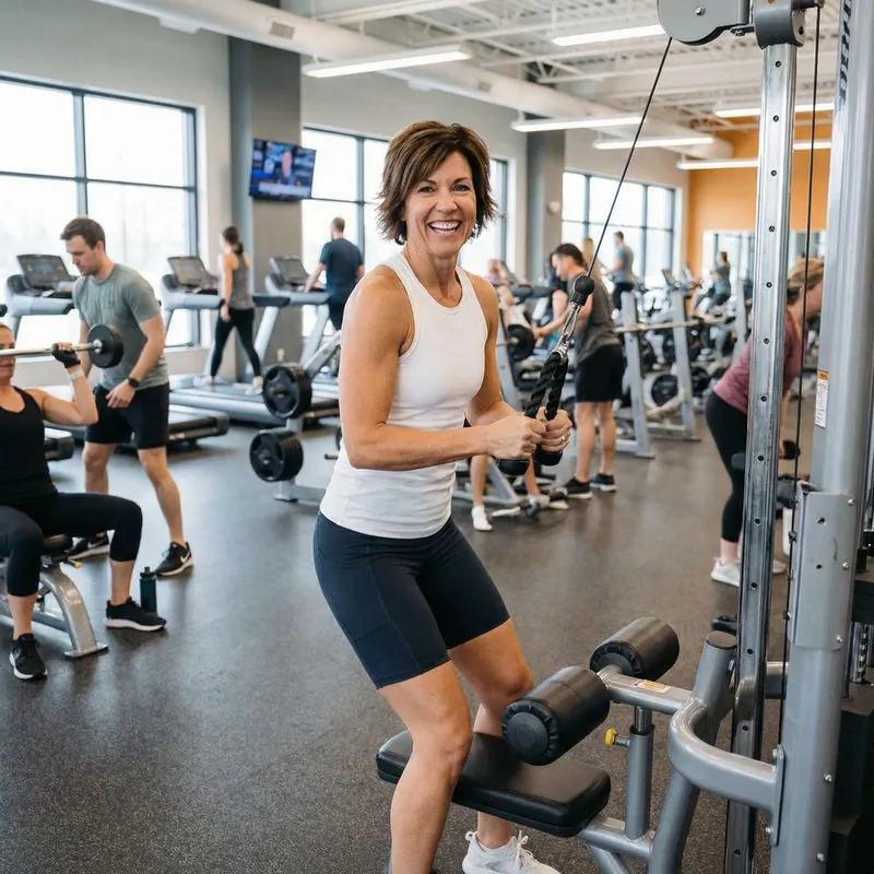 Tamara Lotz Gym Workout | Fitness Enthusiast Engaging Fitness Routine