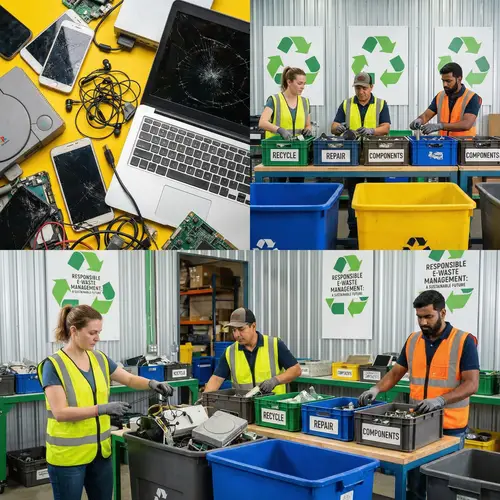 E-Waste Disposal: Sustainable Management Solutions