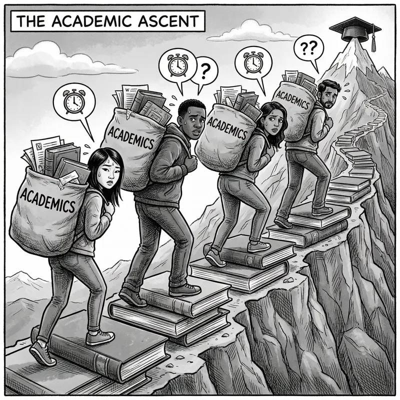 Navigating Academic Pressure: A Student's Journey