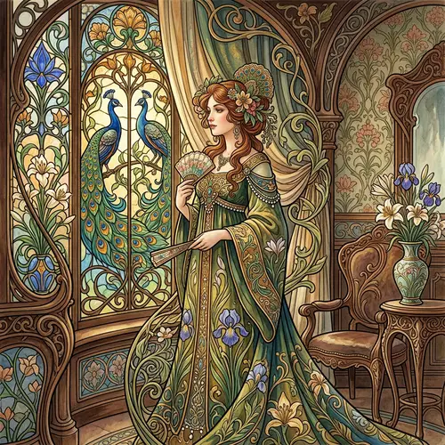 Explore Art Nouveau Style: Elegance & Creativity