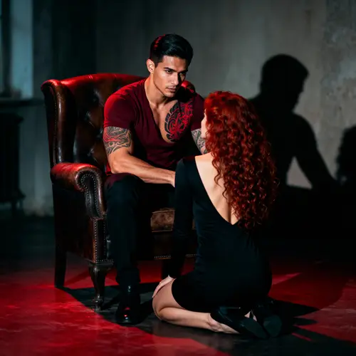 Dramatic Portrait Photography of a Charismatic Model