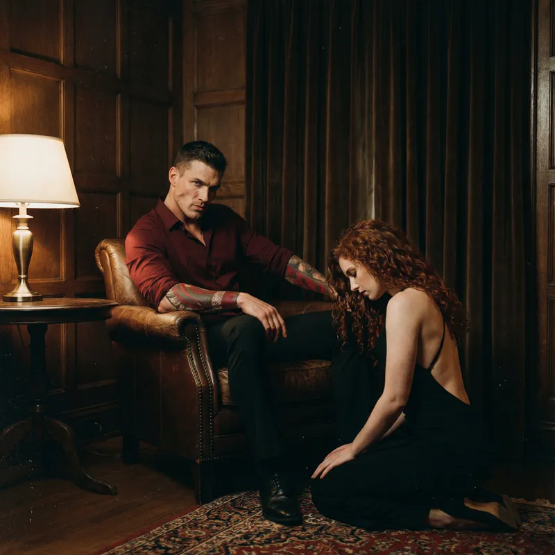 Dramatic Portrait Photography of a Charismatic Model