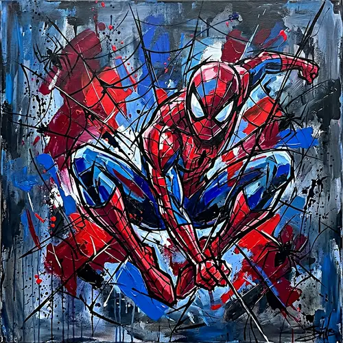 Spidergirl Pure Abstraction - Unique Artistry