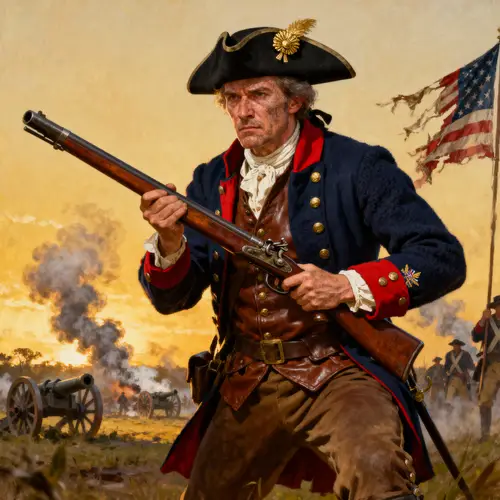 Revolutionary War Colonial Soldier