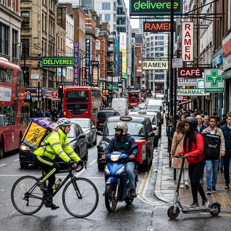 Swift Couriers Maneuvering in Urban Areas | Reliable Delivery Services