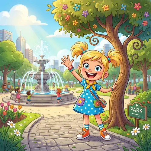 Bili小北19987 Cartoon Character | City Park Fun