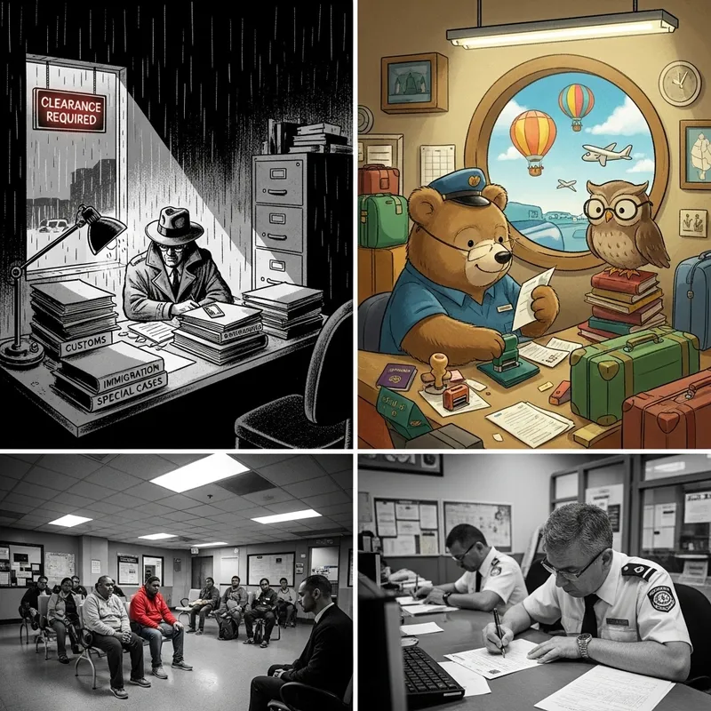 Airport Clearing Office Style Transformations