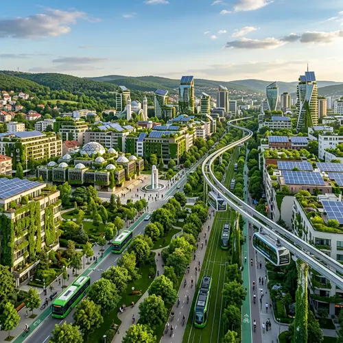 Future of Prishtina in 2050: Green Urban Transformation