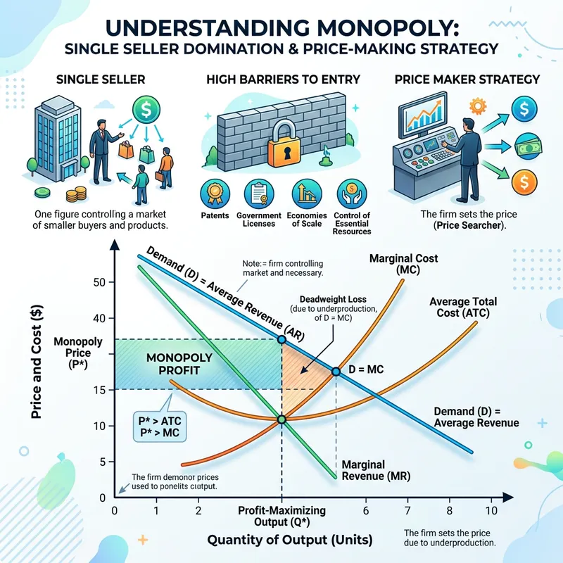 Monopoly Graph: Understanding Market Domination