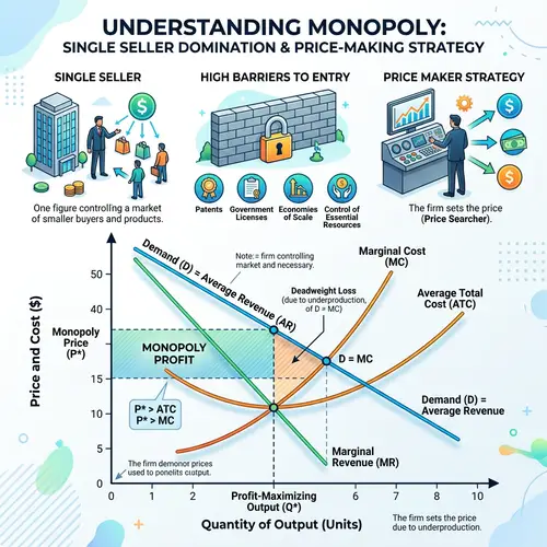 Monopoly Diagram: Understanding Market Domination