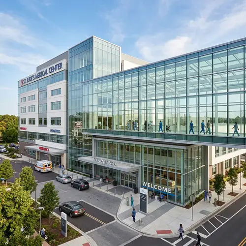 5-Story Natural Light Hospital Design