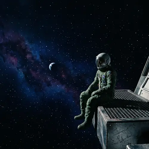 Cosmic Solitude: A Journey Through Space