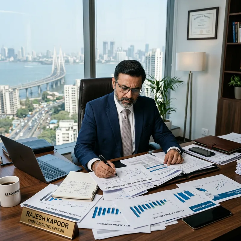 Top Executive Deciding Among Diverse Options