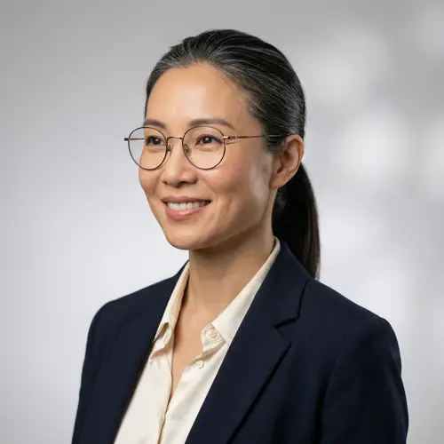 Professional Headshot of a Confident Asian Woman