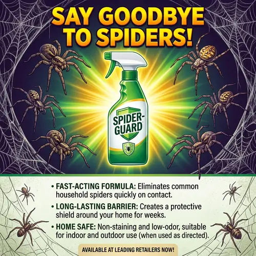 Spider-Killing Pesticide: Say Goodbye to Spiders!