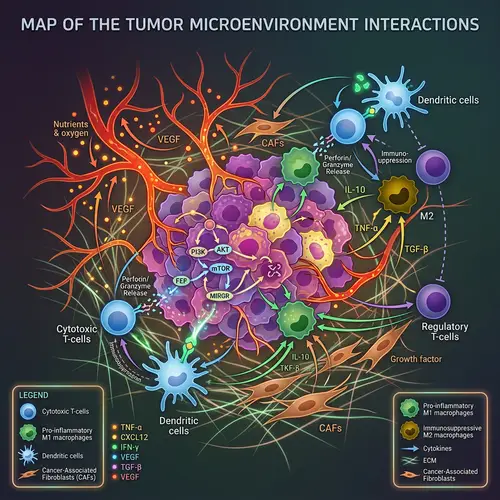 Tumor Microenvironment Cellular Interactions