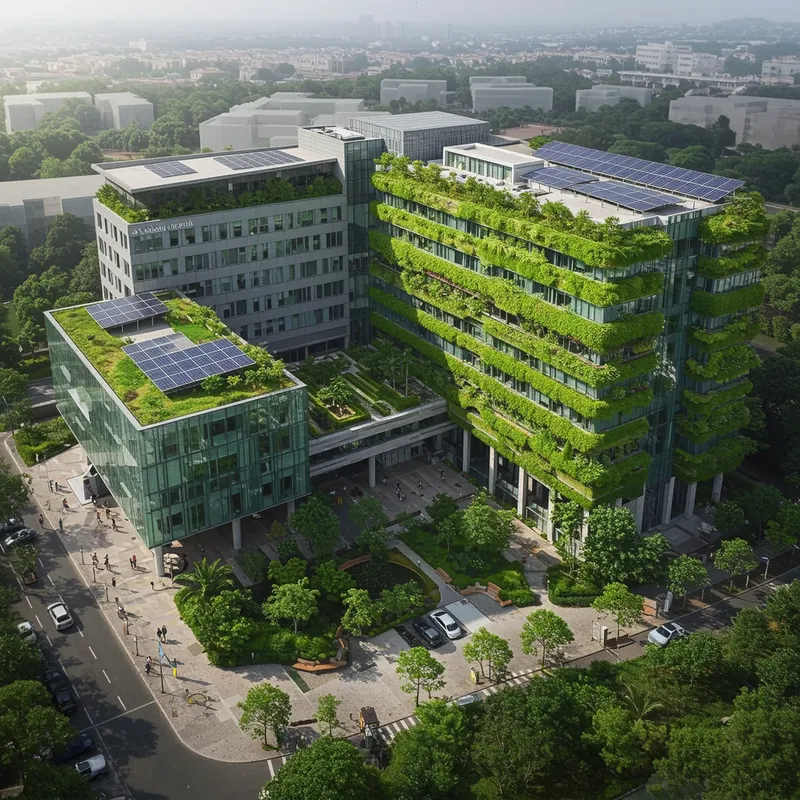 Modern Sustainable Hospital Technology