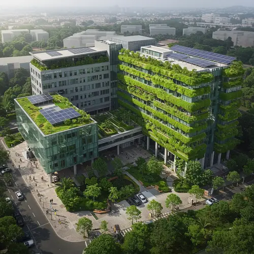 Modern Sustainable Hospital Technology