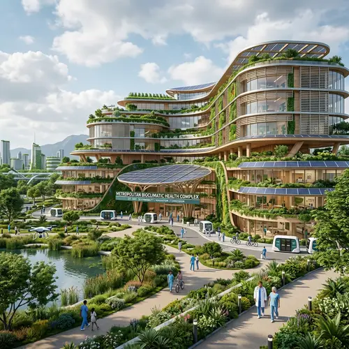 Modern Sustainable Hospital Technology
