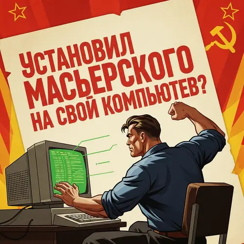 Kaspersky Installation Awareness - USSR Style Banner