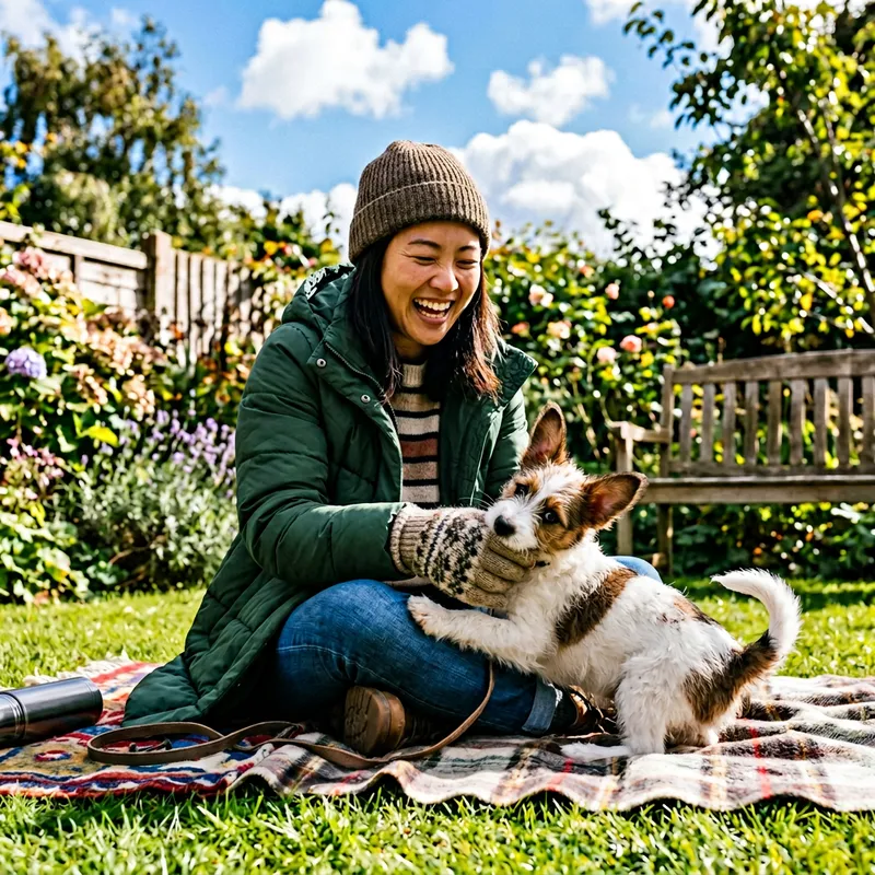 Adorable Puppy playfully biting hand | Charming Dog Photo Adorable Puppy playfully biting hand | Charming Dog Photo