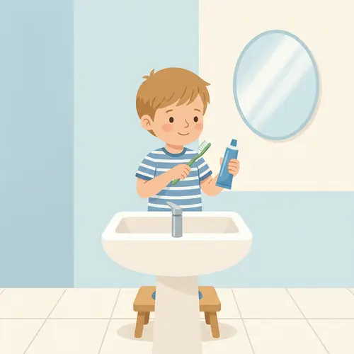 Calming Children's Illustration for Autistic Kids