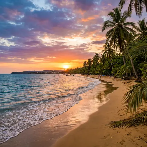 Necocli Antioquia Beaches: Turquoise Sea & Stunning Sunset View