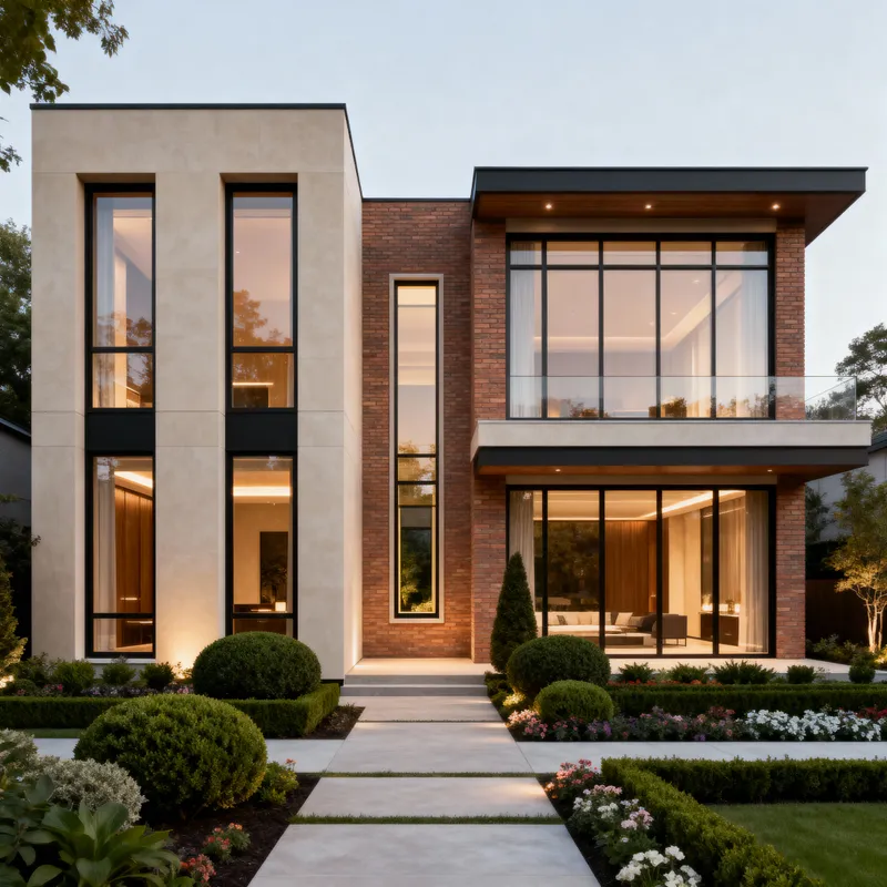 Modern Luxurious House Exterior Design