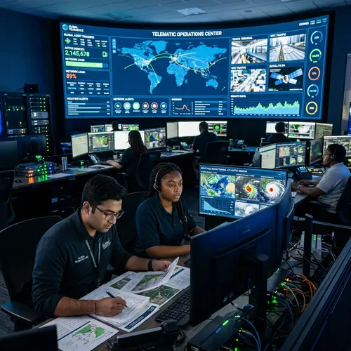 Telematic Control Room: Diverse Operators Managing Real-Time Data Streams