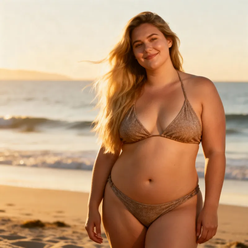 Stylish Plus-Size Swimwear for Full Figured Women