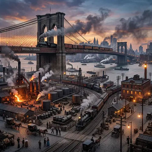 Industrial Revolution: Transforming Rail, Oil, Steel, and Electricity