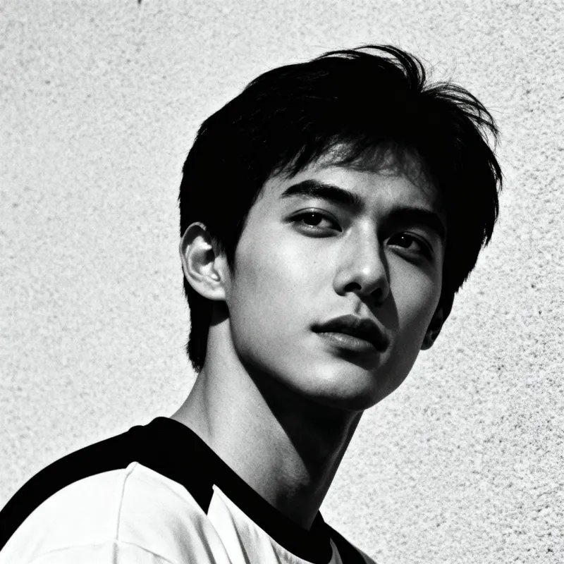 Black and White Color Variation of Existing Image